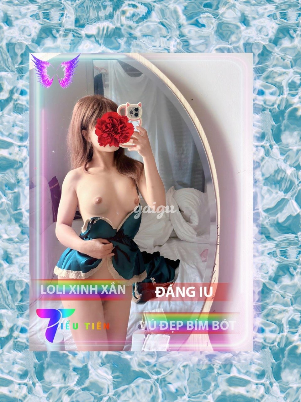 QUỲNH BABY ❤️ BÉ LOLITA XINH XẮN, VÚ ĐẸP BÍM BÓT, TÌNH CẢM